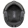 Uvex Wanted Visor Pro V, Skidhjälm med Visir, Svart