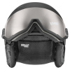 Uvex Wanted Visor Pro V, Skidhjälm med Visir, Svart/Grå