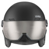 Uvex Wanted Visor Pro V, Skidhjälm med Visir, Svart/Grå