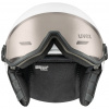 Uvex Wanted Visor Pro V, Skihjelm med Visir, White Matt