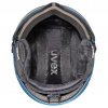 Uvex Wanted Visor, ski helm met vizier, blauw