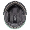 Uvex Wanted Visor, ski helm met vizier, lichtgroen