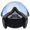 Uvex Wanted Visor, Skihelm mit Visir, grau