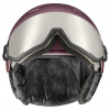 Uvex Wanted Visor, Skihelm mit Visir, lila/rosa