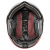 Uvex Wanted Visor, Skihelm mit Visir, lila/rosa