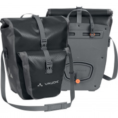 Vaude Aqua Back Plus, waterproof bicycle bag, black