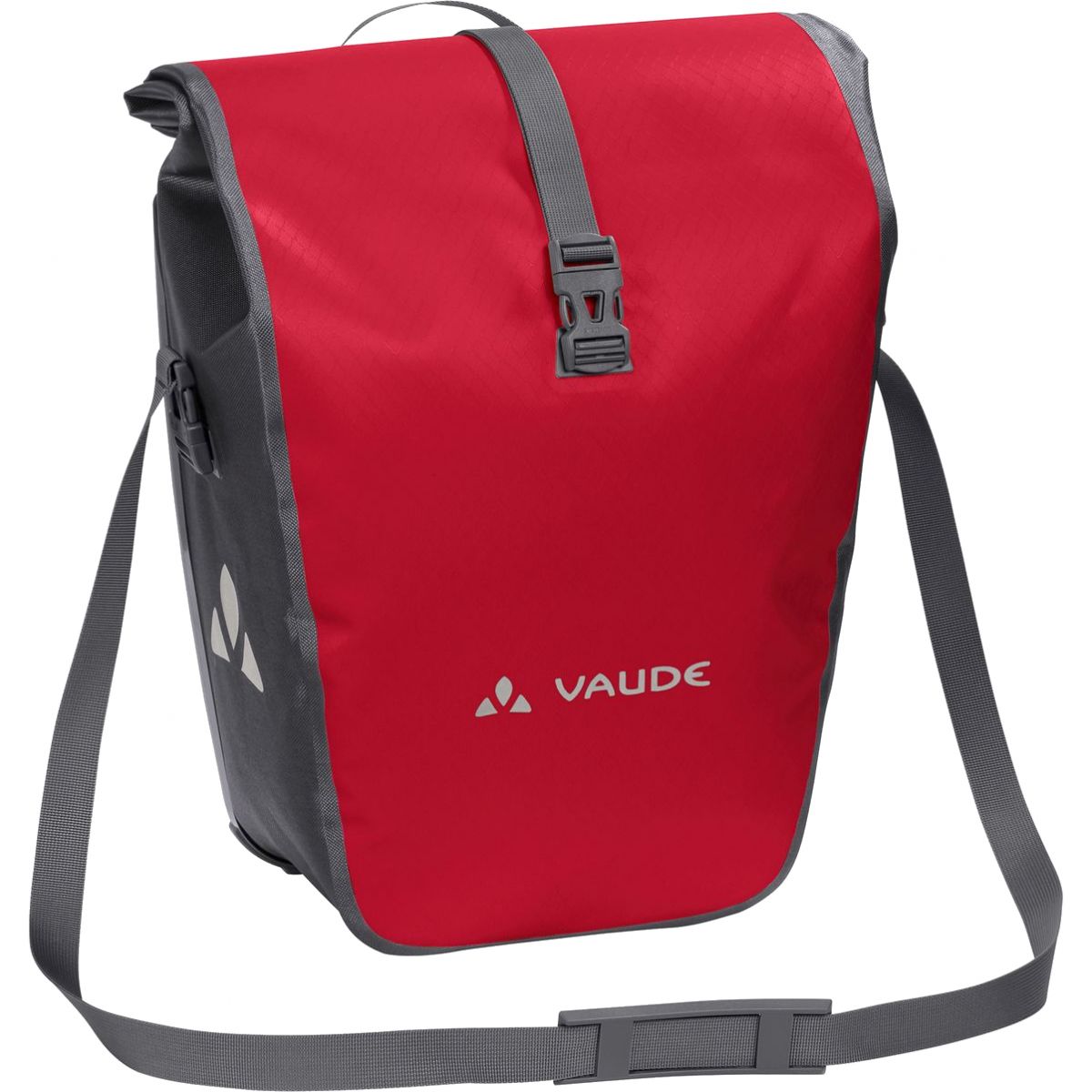 Vaude Aqua Back Single, borsa impermeabile per bicicletta, rosso