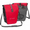 Vaude Aqua Back, wasserdichte Fahrradtasche, rot