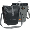 Vaude Aqua Front, wodoodporna torba rowerowa, czarna
