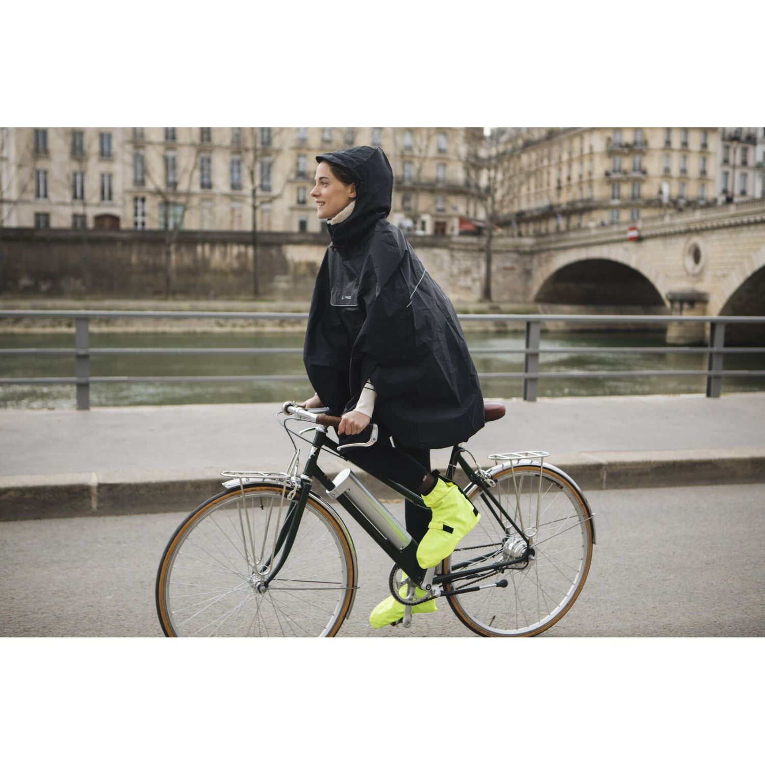 Vaude Bike Gaiter short, shoe cover, yellow