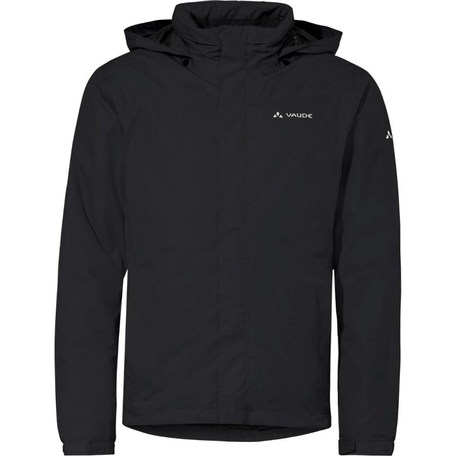 Vaude Escape Bike Warm Jacket, zateplená bunda do dažďa, pánska, čierna