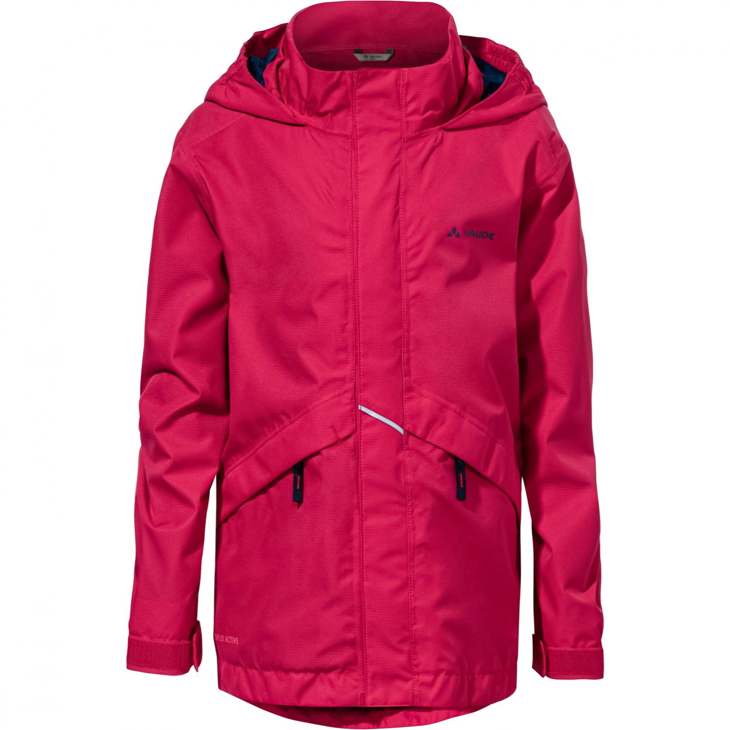 Vaude Escape Light Jacket III, jachetă de ploaie, copii, roz/roz