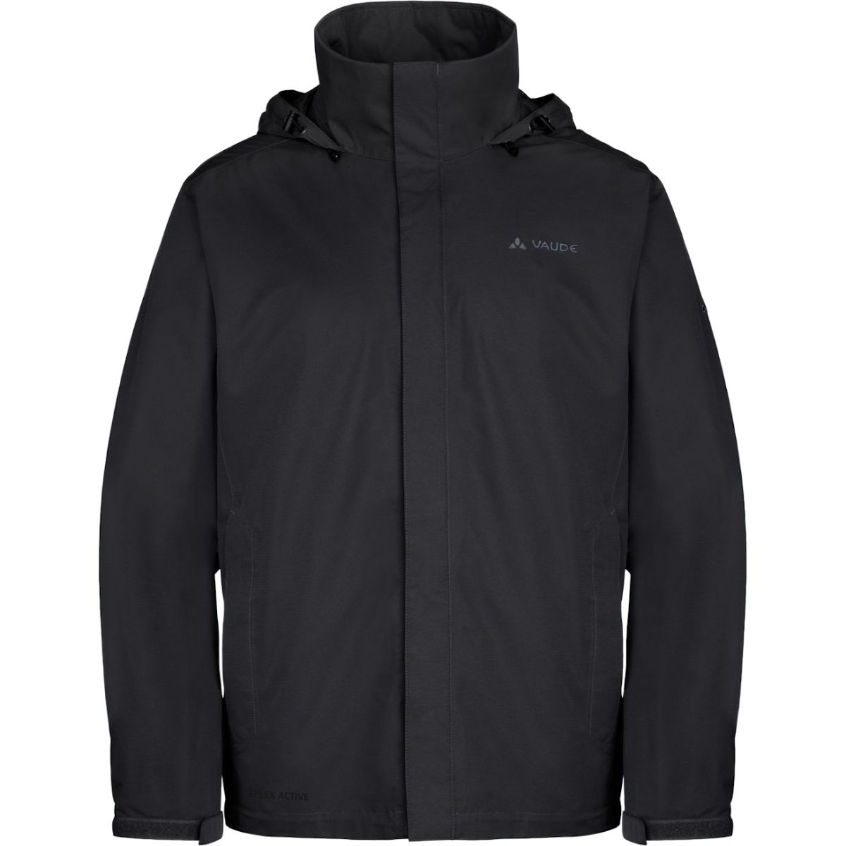 Vaude Escape Light Jacket, jachetă de ploaie, pentru bărbați, negru