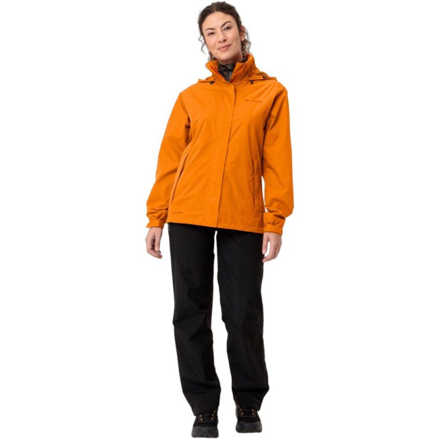 Vaude Escape Light Jacket, nepremokavá bunda, dámska, orange