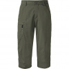 Vaude Farley Capri Pants II, calças de trekking, masculino, verde