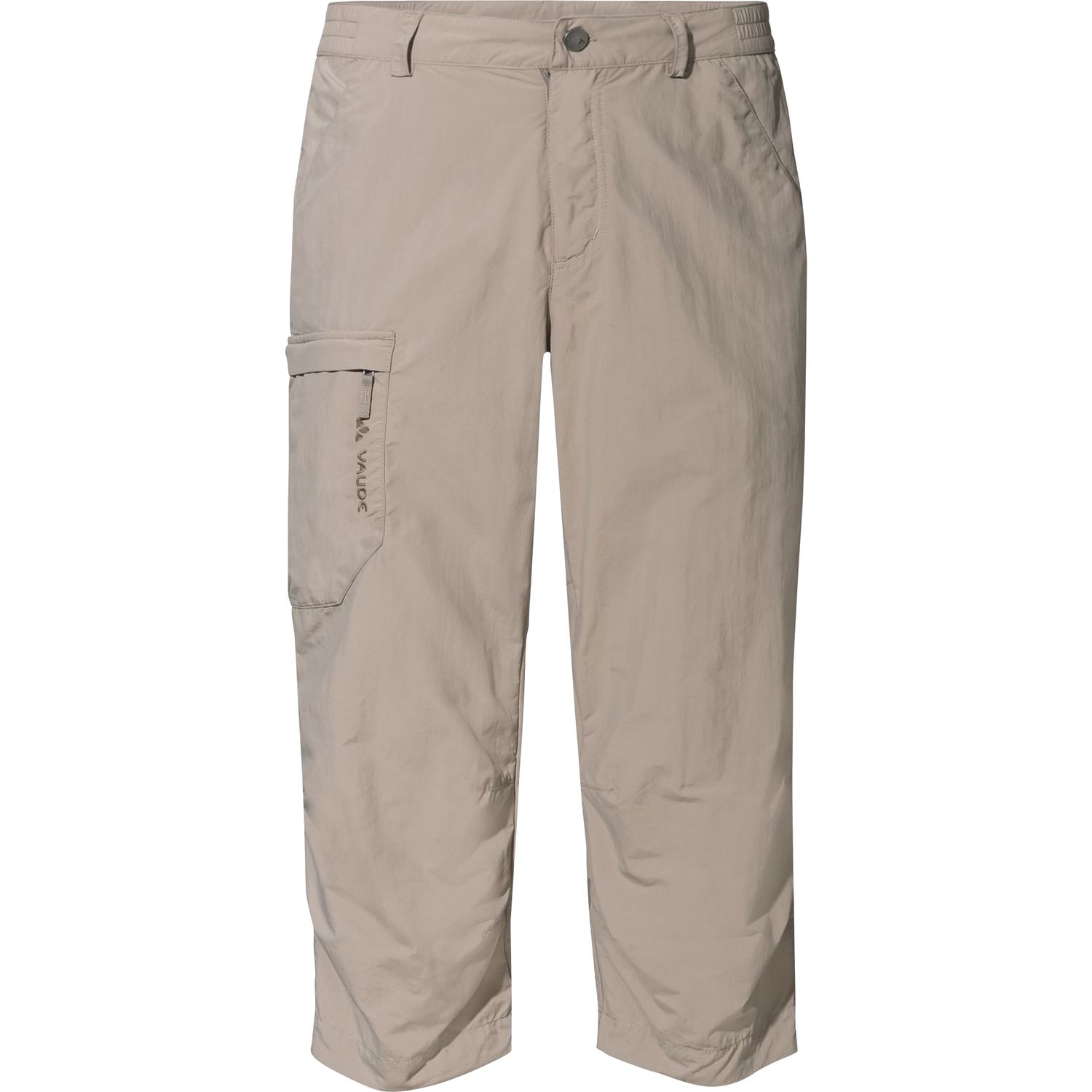 Vaude Farley Capri Pants II, turistické nohavice, pánske, béžová