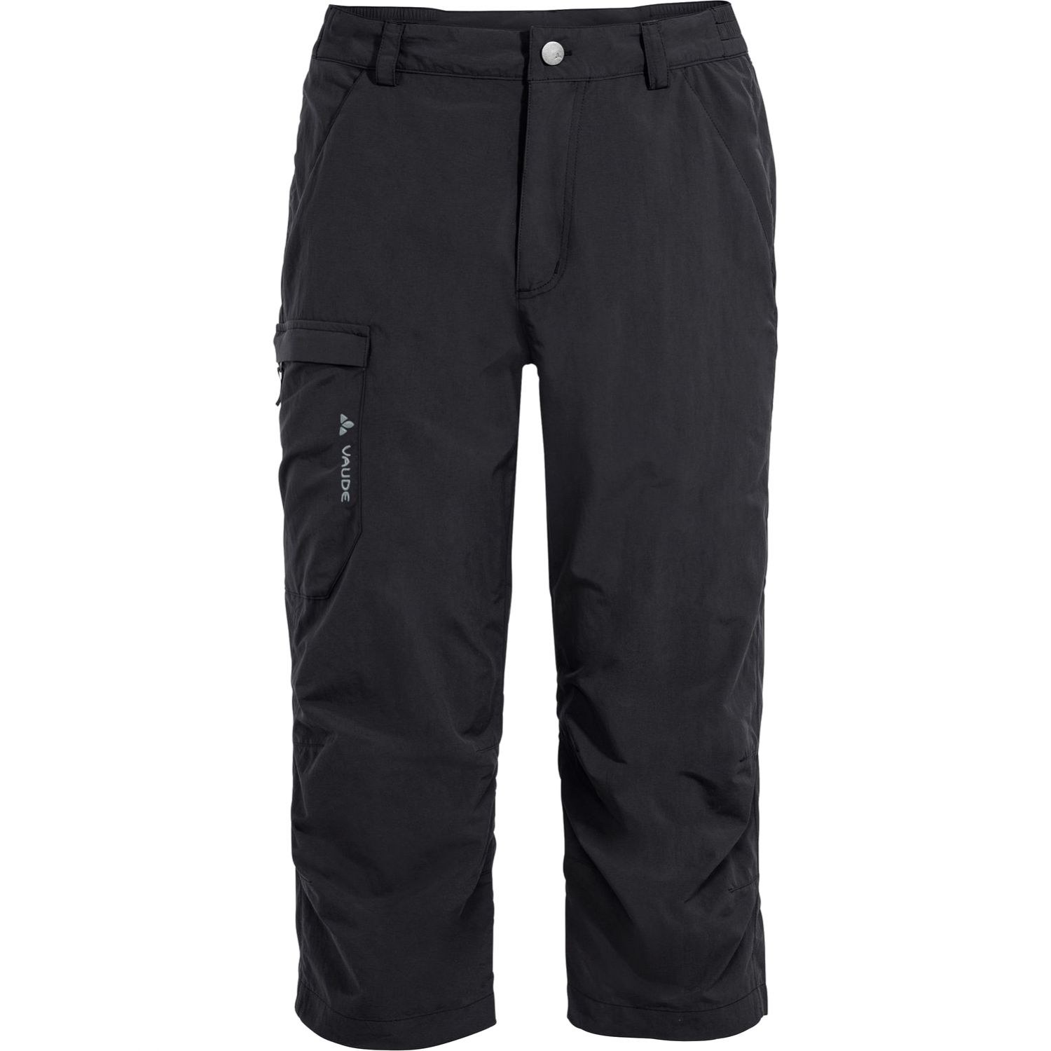 Vaude Farley Capri Pants II, turistické nohavice, pánske, čierna