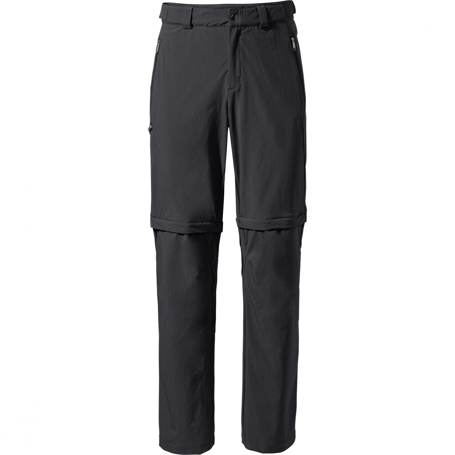 Vaude Farley Stretch T-Zip Pants III, calças de caminhada, homens, preto