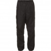 Vaude Fluid Full-zip Pants II, dážďové nohavice, pánske, čierne