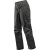 Vaude Fluid Full-zip Pants II S/S, pantaloni de ploaie, bărbați, negru