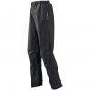Vaude Fluid Pants II S/S+L/S, regnbukser, herre, sort