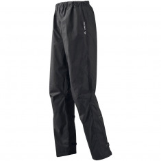 Vaude Fluid Pants II S/S+L/S, regnbukser, herre, sort