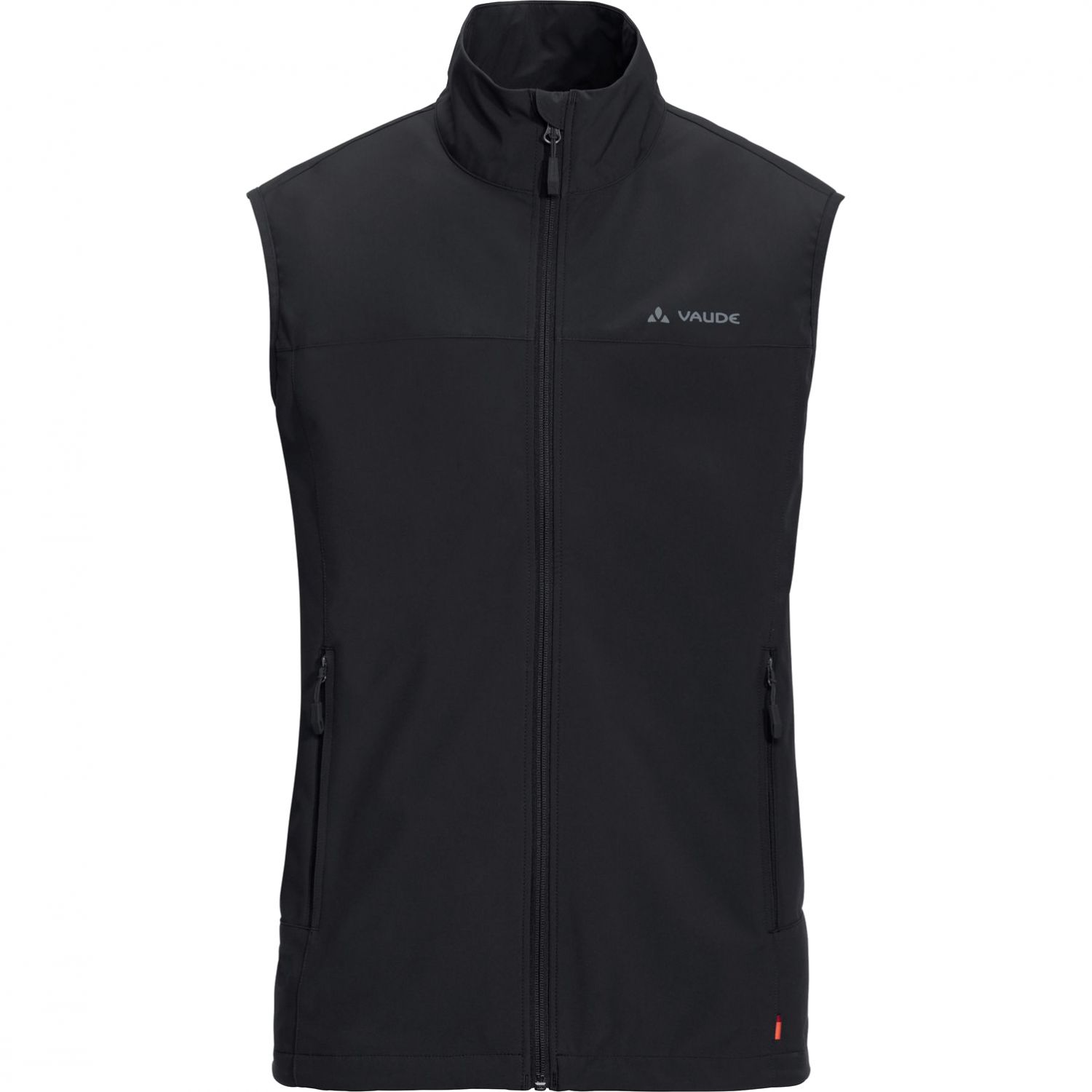 Vaude Hurricane Vest III, colete de softshell, masculino, preto