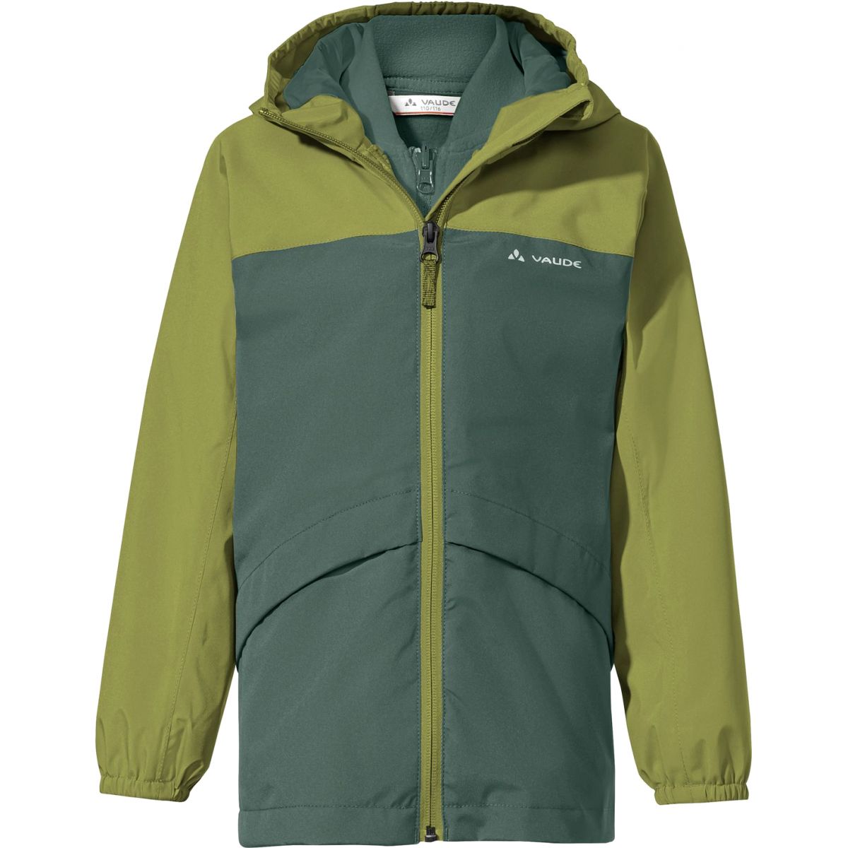 Vaude Kids Escape 3in1 Jacket, vinterjakke, barn, grønn