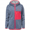 Vaude Kids Kikimora Jacket, fleecejakke, blå/rosa