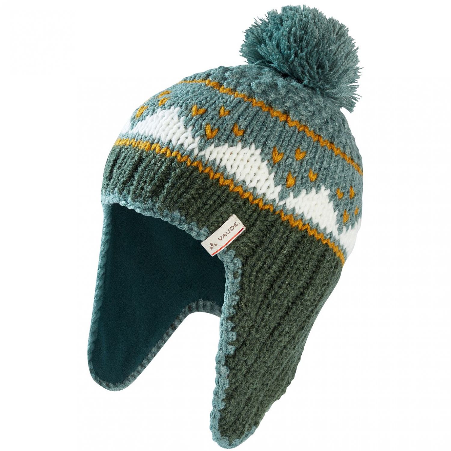 Vaude Kids Knitted Cap IV, sapka, zöld