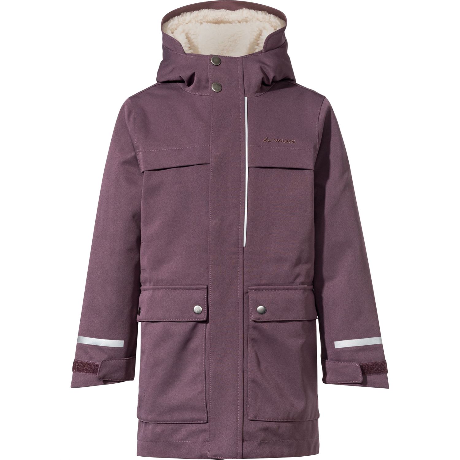 Vaude Kids Manukau Parka, vinterjakke, barn, lilla