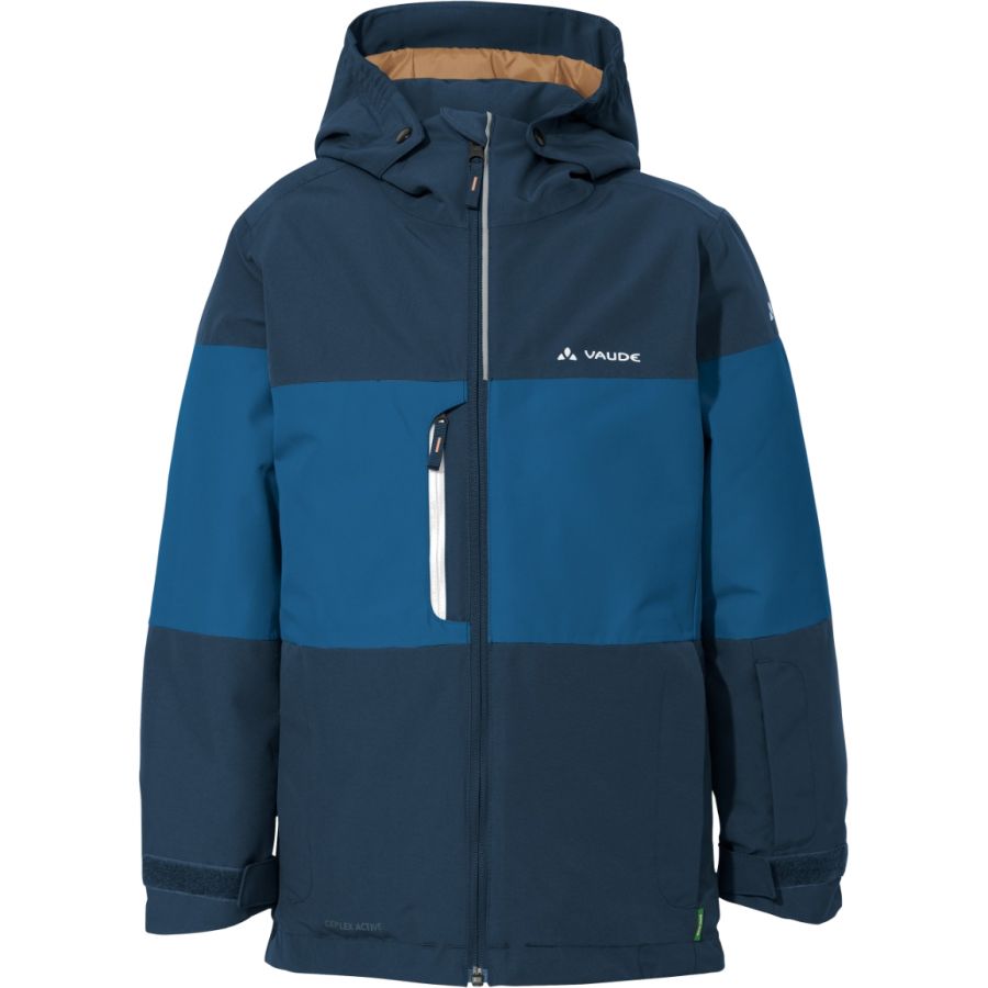 Vaude Kids Snow Cup Jacket, skijakke, mørkeblå/blå