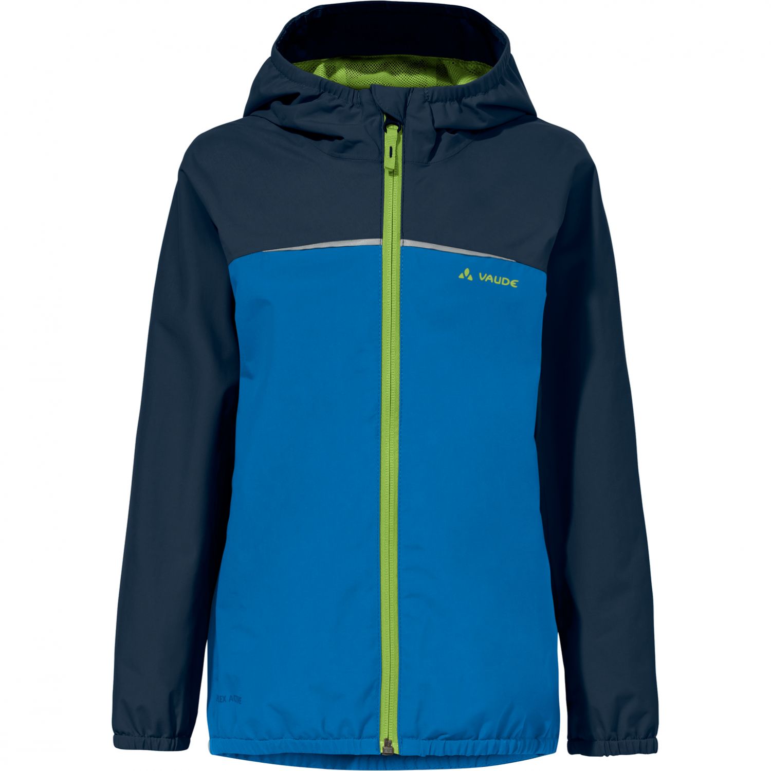 Vaude Kids Turaco Jacket II, regnjakke, blå