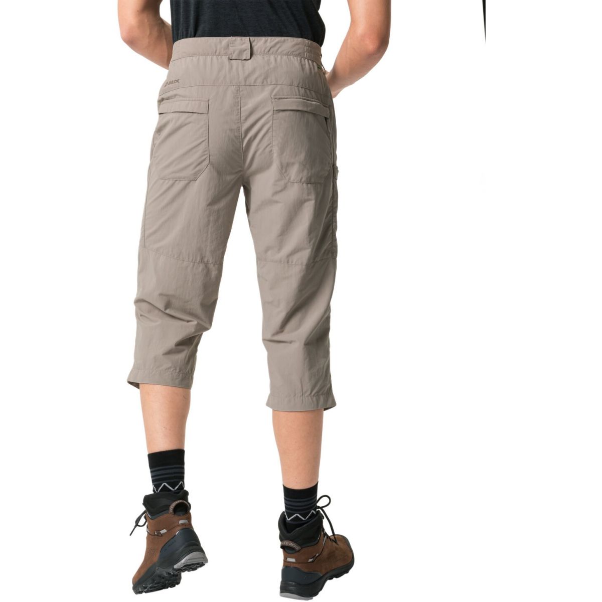 Vaude Men's Farley Capri Pants II, hiking pants, men, beige