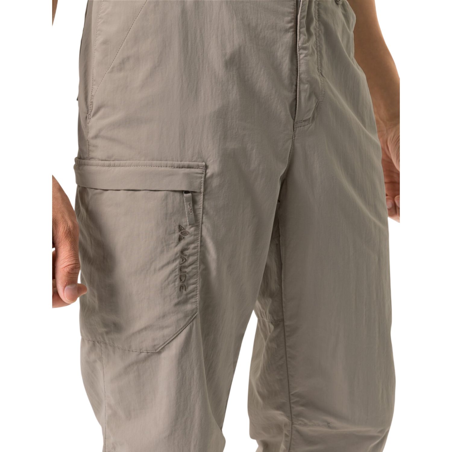 Vaude Men's Farley Capri Pants II, turistické kalhoty, béžová