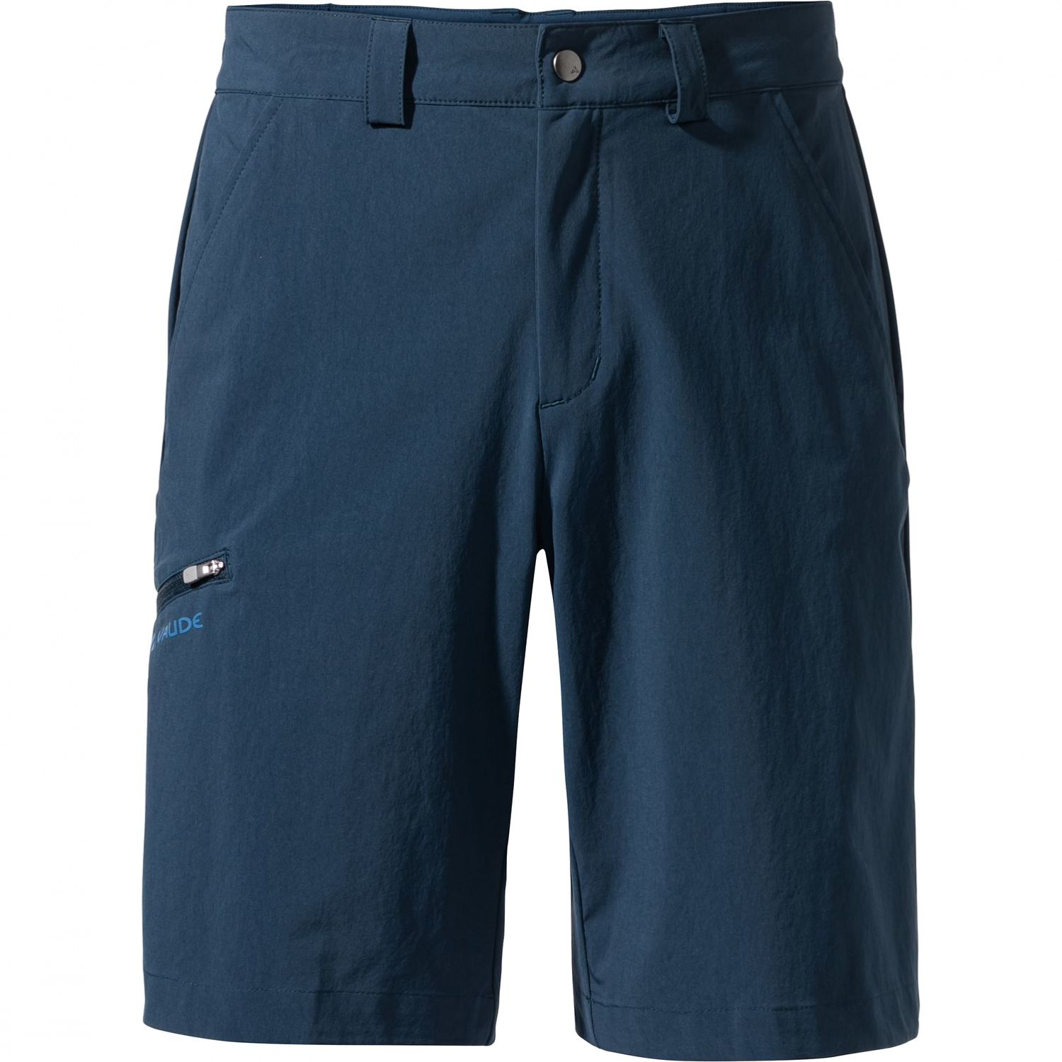 Vaude Men's Farley Stretch Bermuda II, short de randonnée, homme, bleu foncé