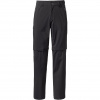 Vaude Men's Farley Stretch ZO Pants II, vandringsbyxor, herr, svart