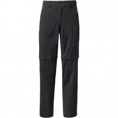 Vaude Men's Farley Stretch ZO Pants II, vandringsbyxor, herr, svart