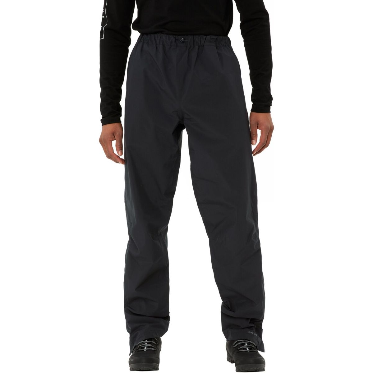 Vaude Men's Fluid Pants II S/S+L/S, pantalon de pluie, homme, noir