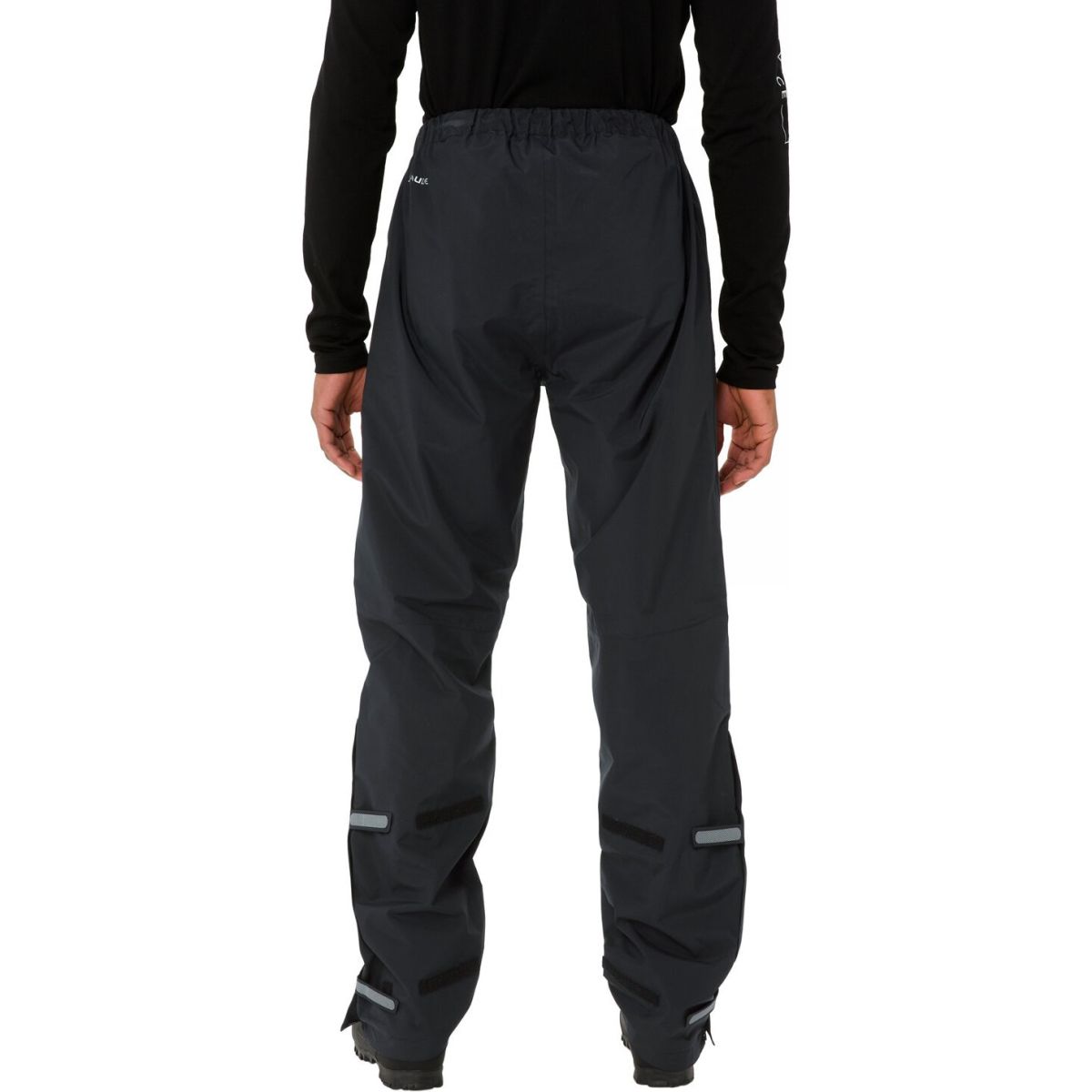 Vaude Men's Fluid Pants II S/S+L/S, pantalon de pluie, homme, noir