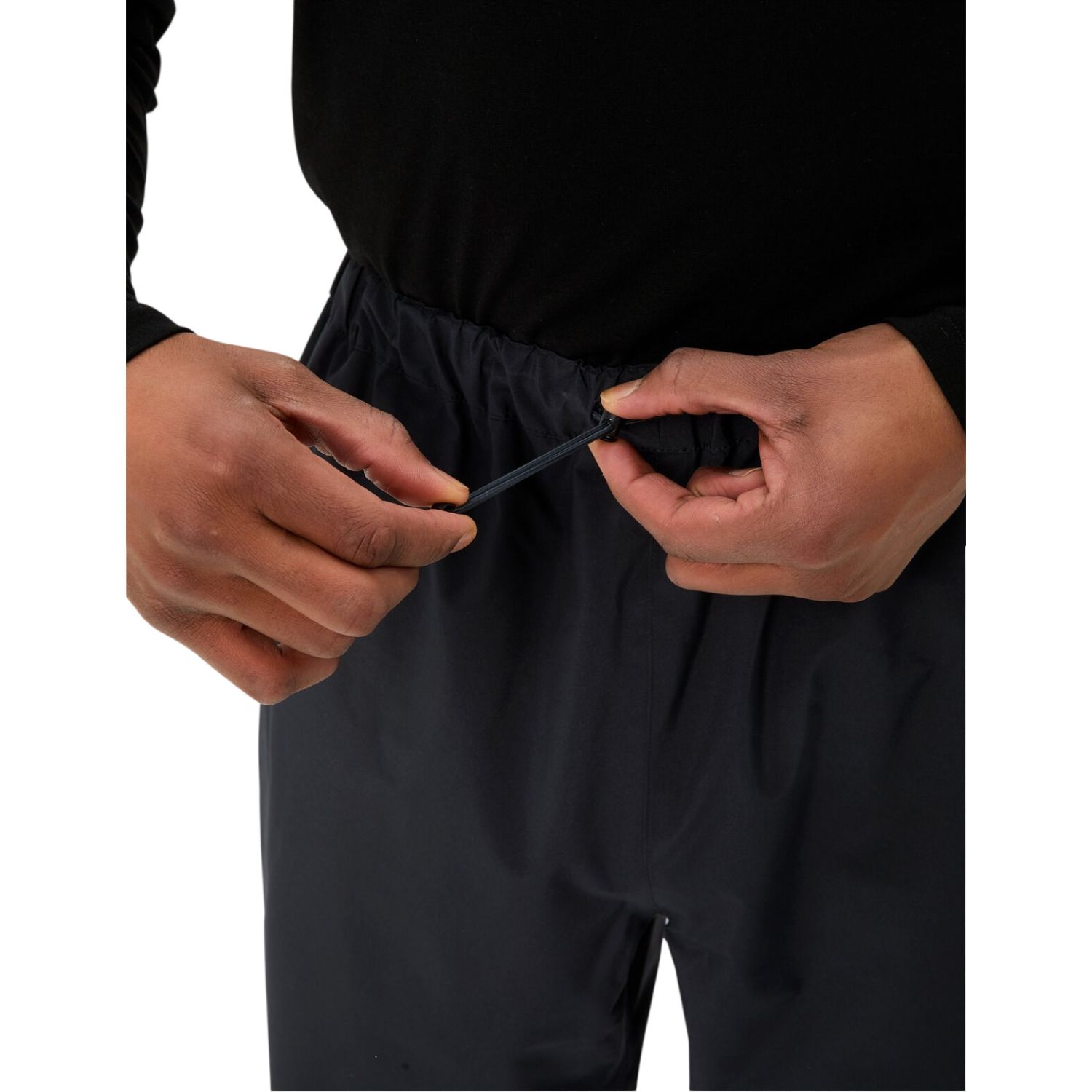 Vaude Men's Fluid Pants II S/S+L/S, Regenhose, Herren, schwarz