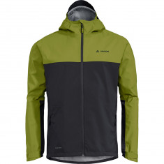 Vaude Men's Moab Rain Jacket, sadetakki, miesten, vihreä