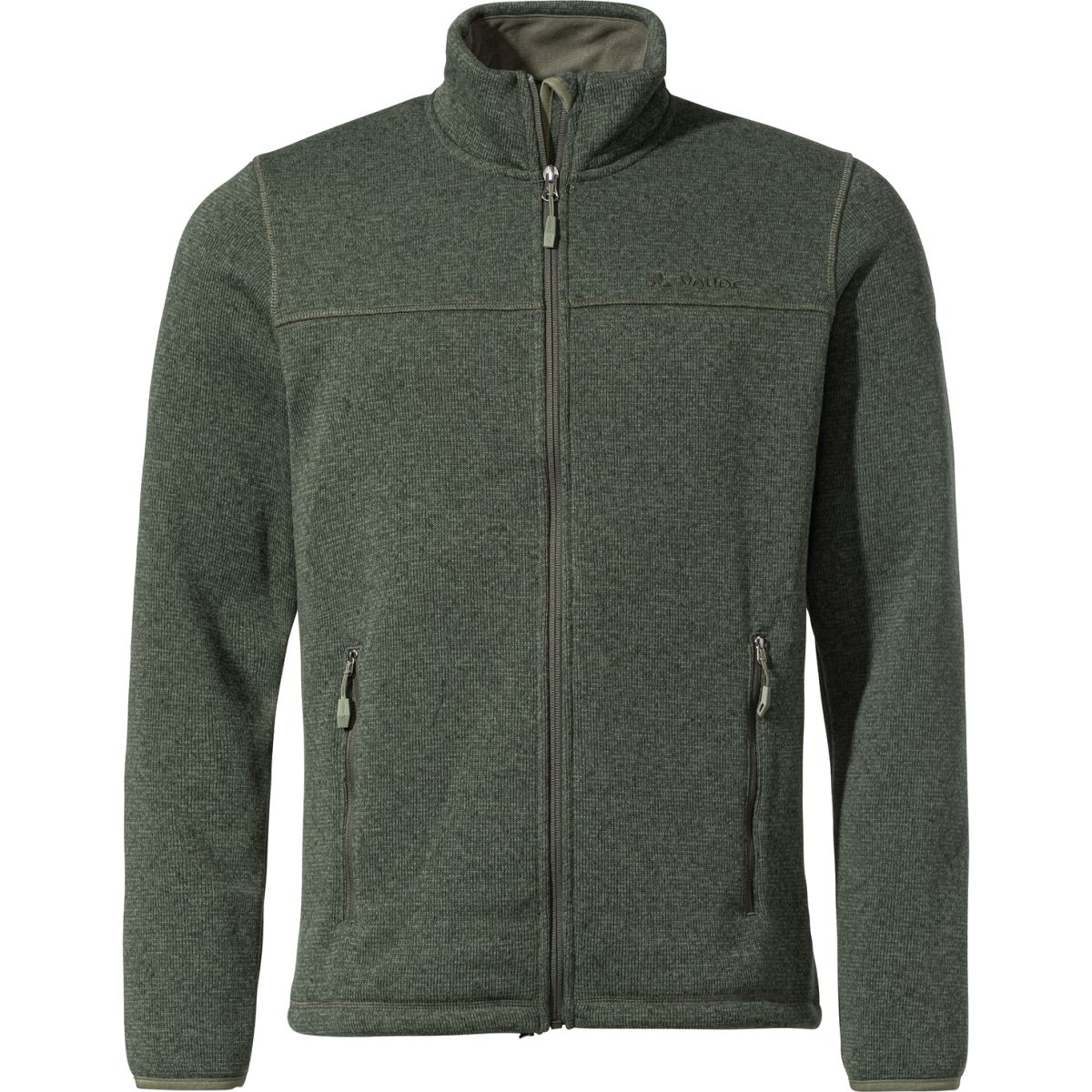 Vaude Men's Rienza Jacket III, polár pulóver, férfi, zöld
