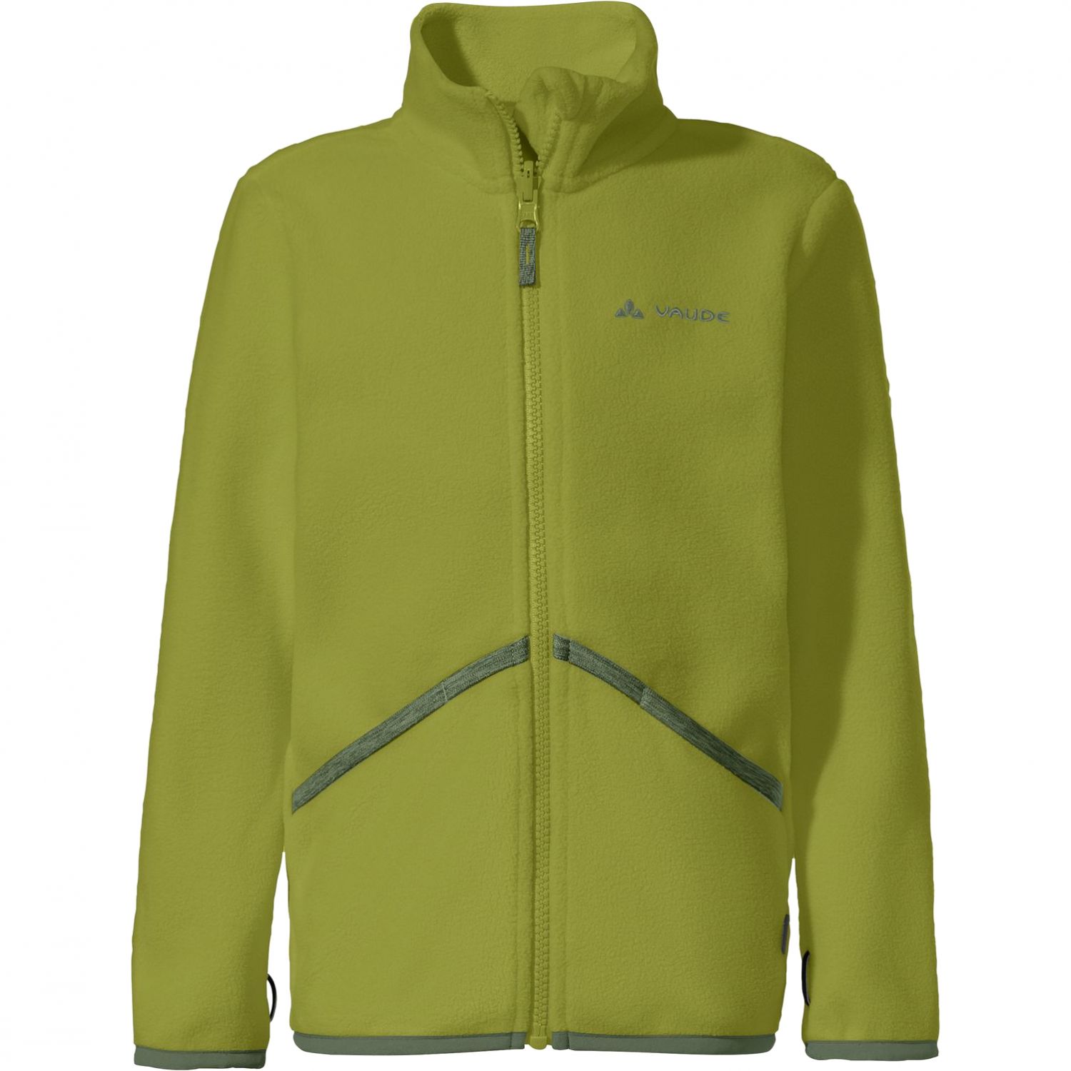 Vaude Pulex Jacket, pulover fleece, copii, verde