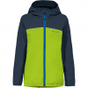 Vaude Turaco Jacket II, bunda do dažďa, detská, zelená
