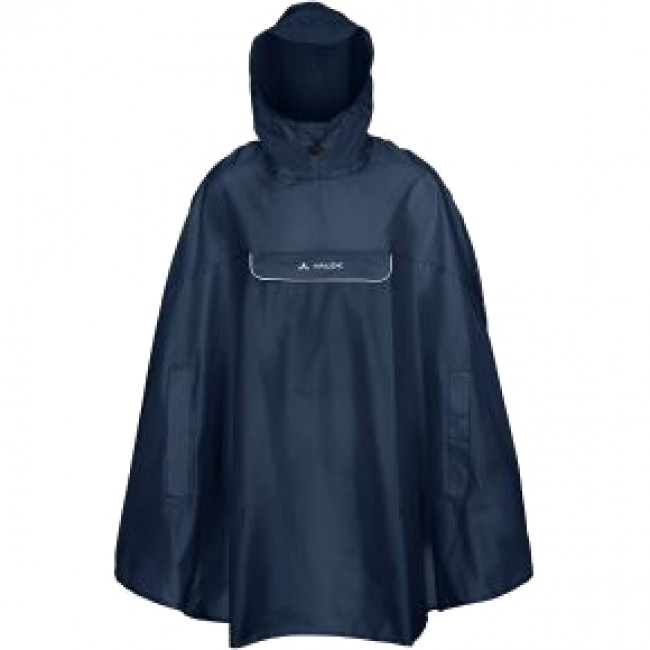 Vaude Valdipino Poncho, poncho, bleu foncé