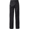 Vaude Women's Drop Pants II, pantalon de pluie, femme, noir/noir
