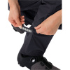 Vaude Women's Drop Pants II, pantalon de pluie, femme, noir/noir