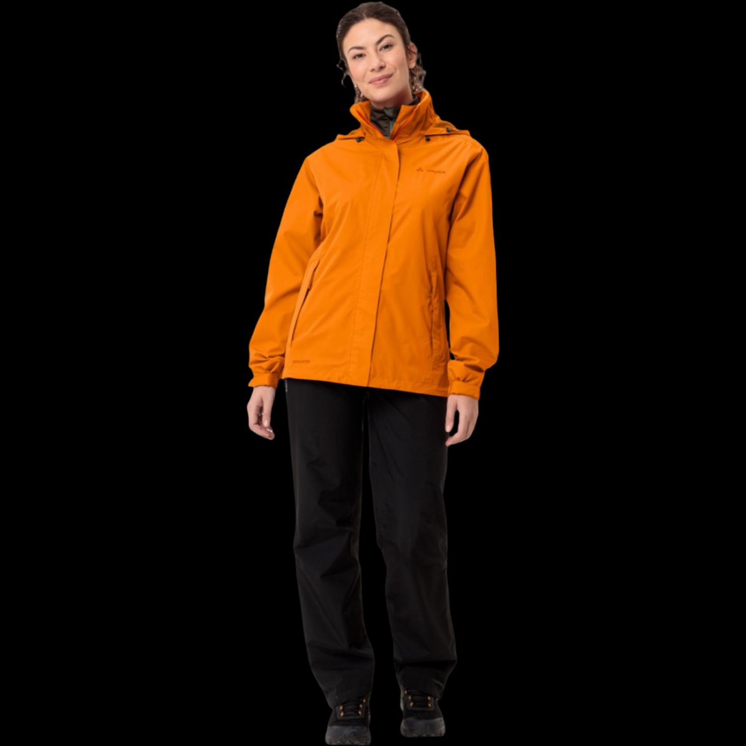 Vaude Women's Escape Light Jacket, chaqueta de lluvia, mujer, naranja