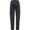 Vaude Women's Fluid Full-Zip Pants S/S, sadehousut, naiset, musta